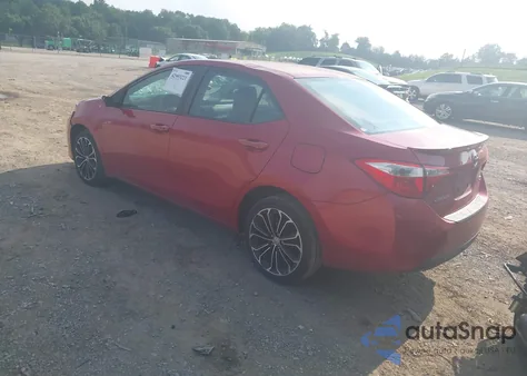 2014 Toyota Corolla S Plus from USA, damaged, VIN 2T1BURHE9EC046926